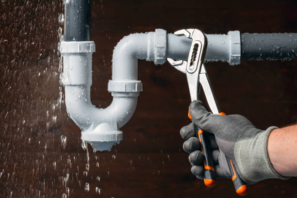 Professional Sewer Line Repair technician working in Riverside, PA